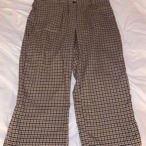 Who What Wear plaid trousers